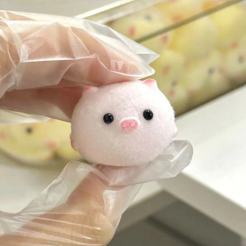 1Pcs Handmade Silicone Squishy Mini Piggy