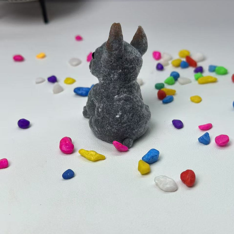 Handmade Silicone Tabab Squishy French Bulldog