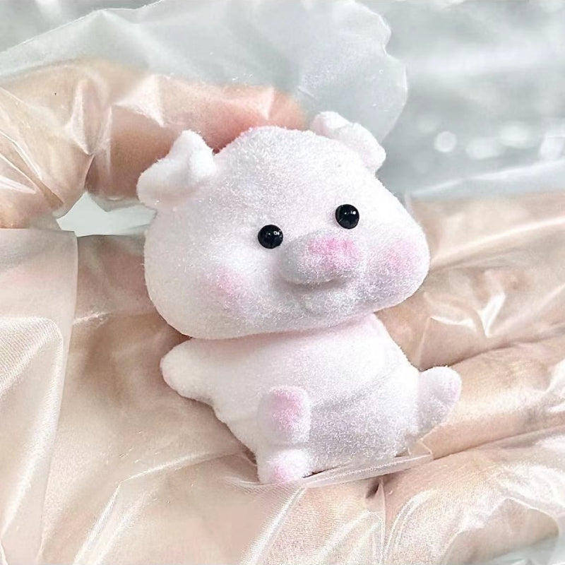 1Pcs Handmade Silicone Squishy Mini Piggy (Random Shape)