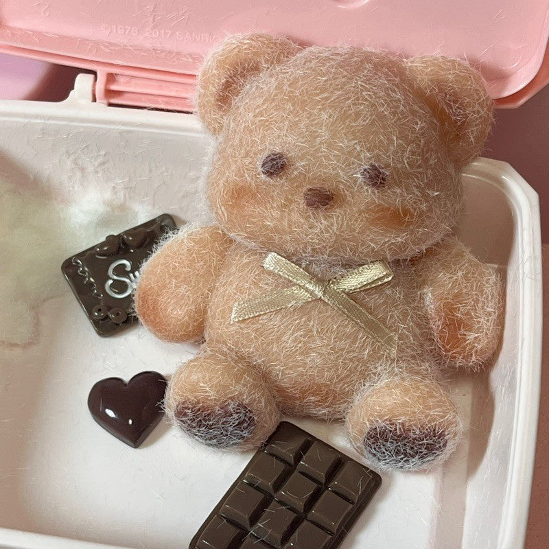 Handmade Silicone Little Bear Stress Relief Squishy Toy