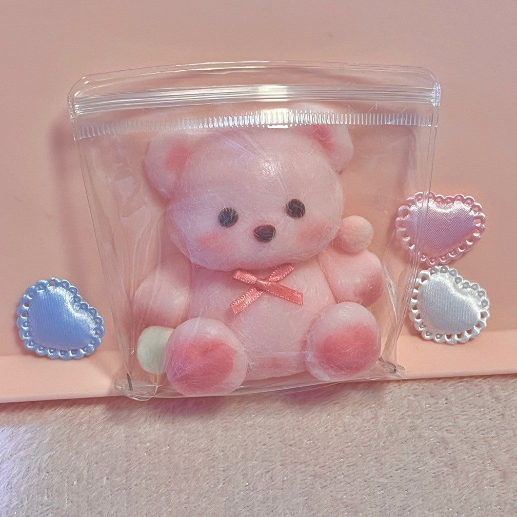 Handmade Silicone Little Bear Stress Relief Squishy Toy