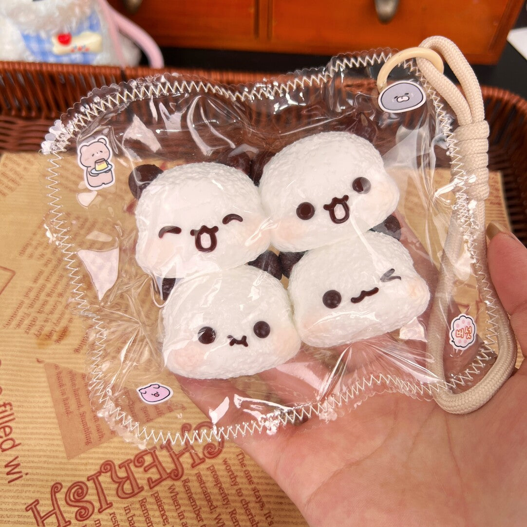 Bear Head Taba Squishy Toy