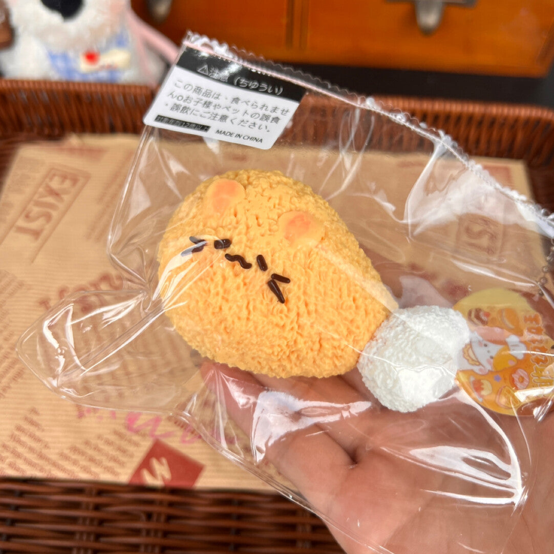 Chicken Drumstick Taba Squishy Toy