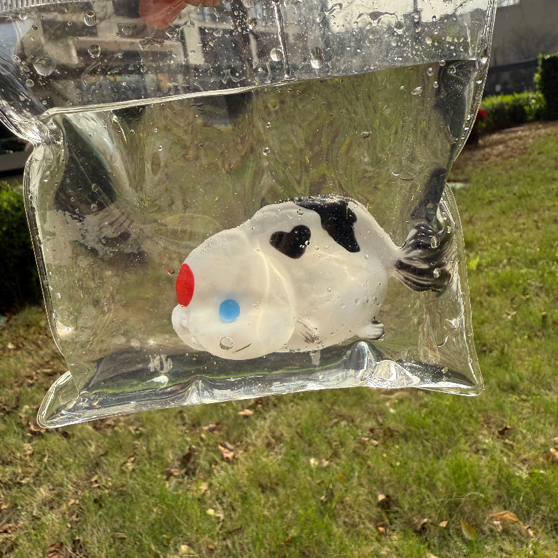 70g Ranchu Goldfish Taba Squishy Toy