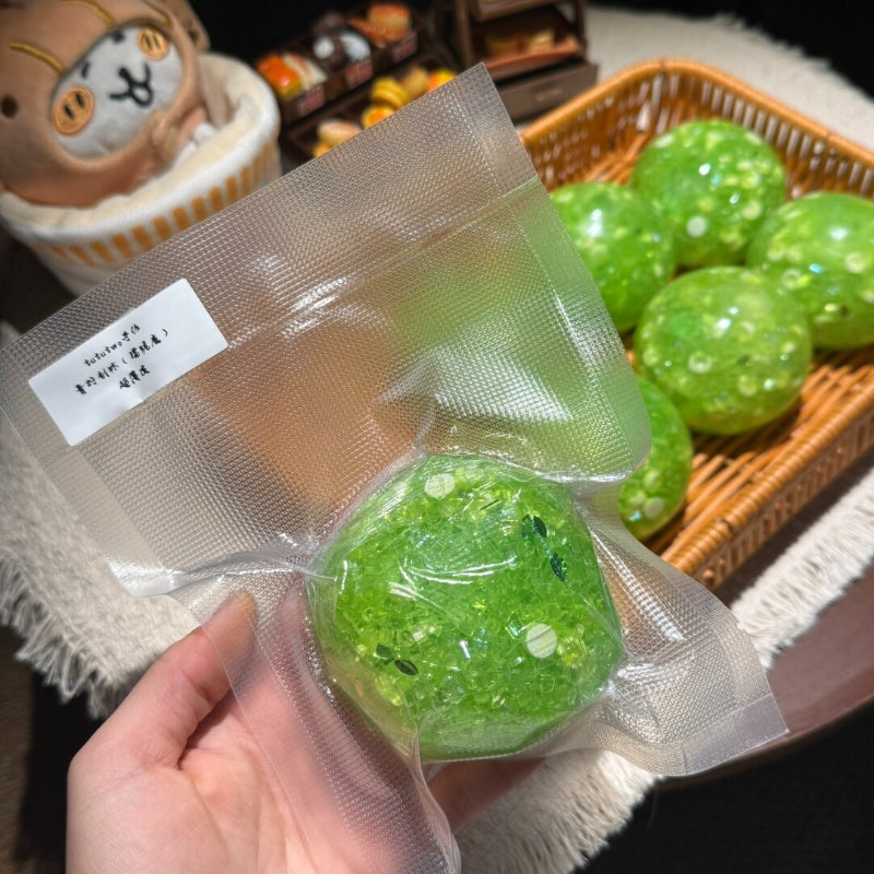 Lime Shaved Ice Stress Ball