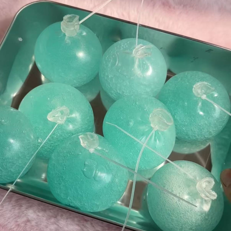 Blue Ice Cubes Stress ball
