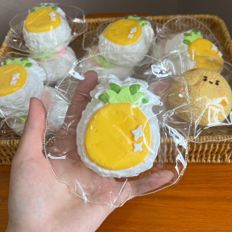 Yogurt Buns Squishy Toy