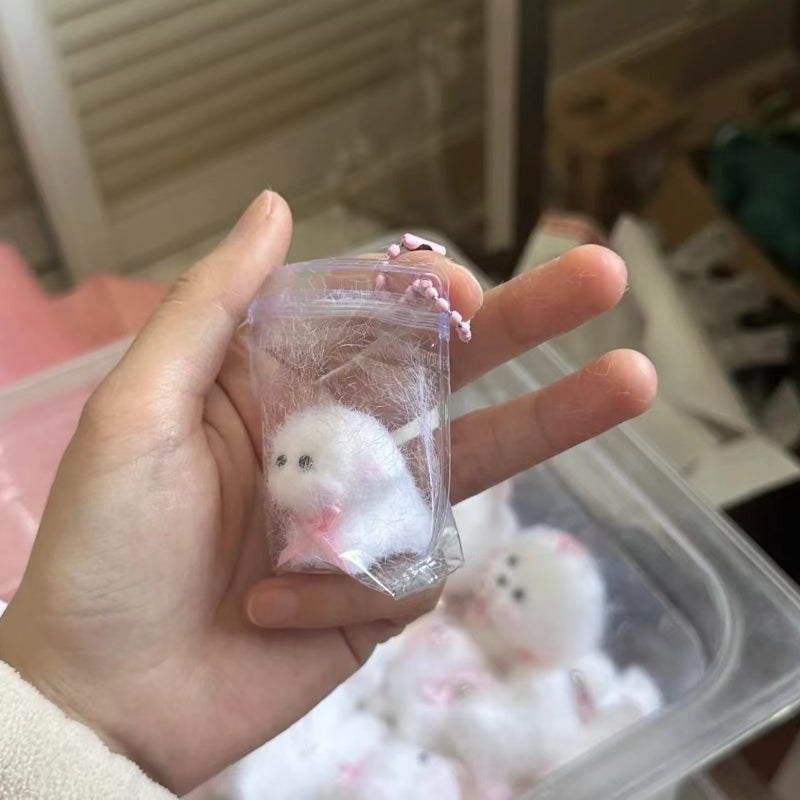 1Pcs Handmade Silicone Squishy Mini Puppy (Random Color)