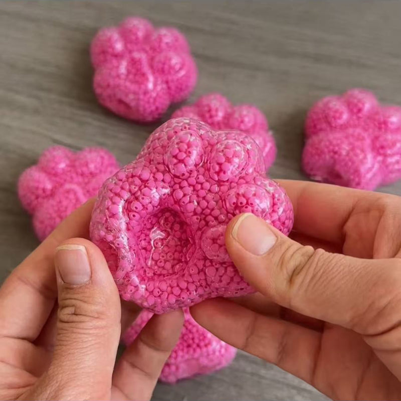 Strawberry Cat's Paw Stress ball