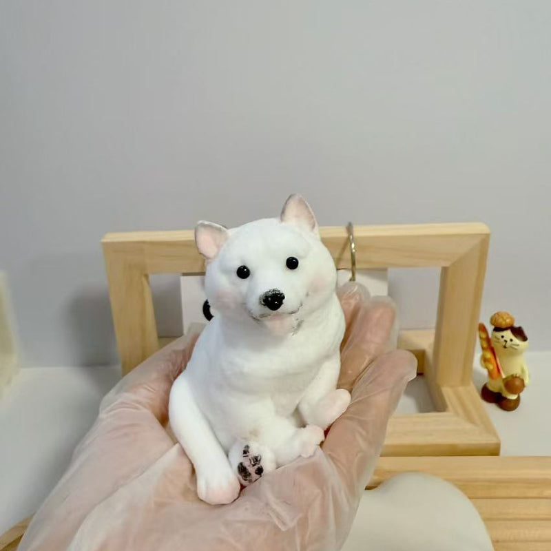 Handmade Silicone Tabab Squishy Shiba Inu Puppy