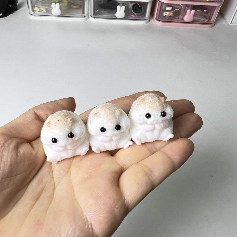 1Pcs Handmade Silicone Squishy Mini Hamster