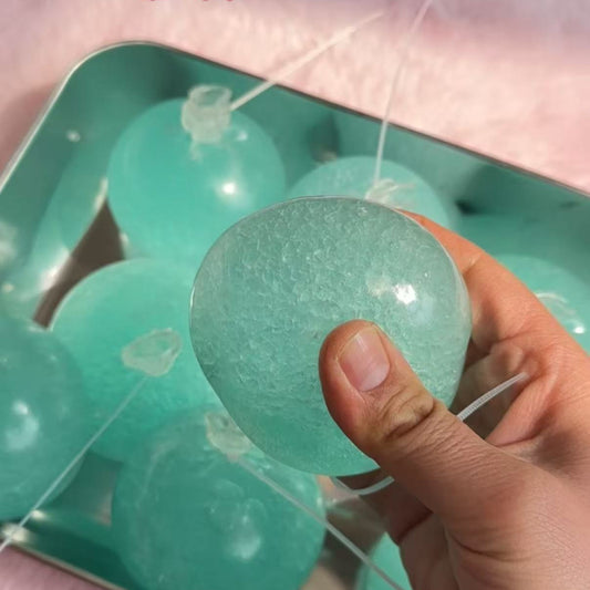 Blue Ice Cubes Stress ball