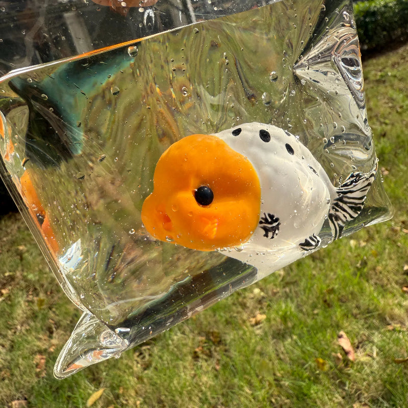 70g Ranchu Goldfish Taba Squishy Toy