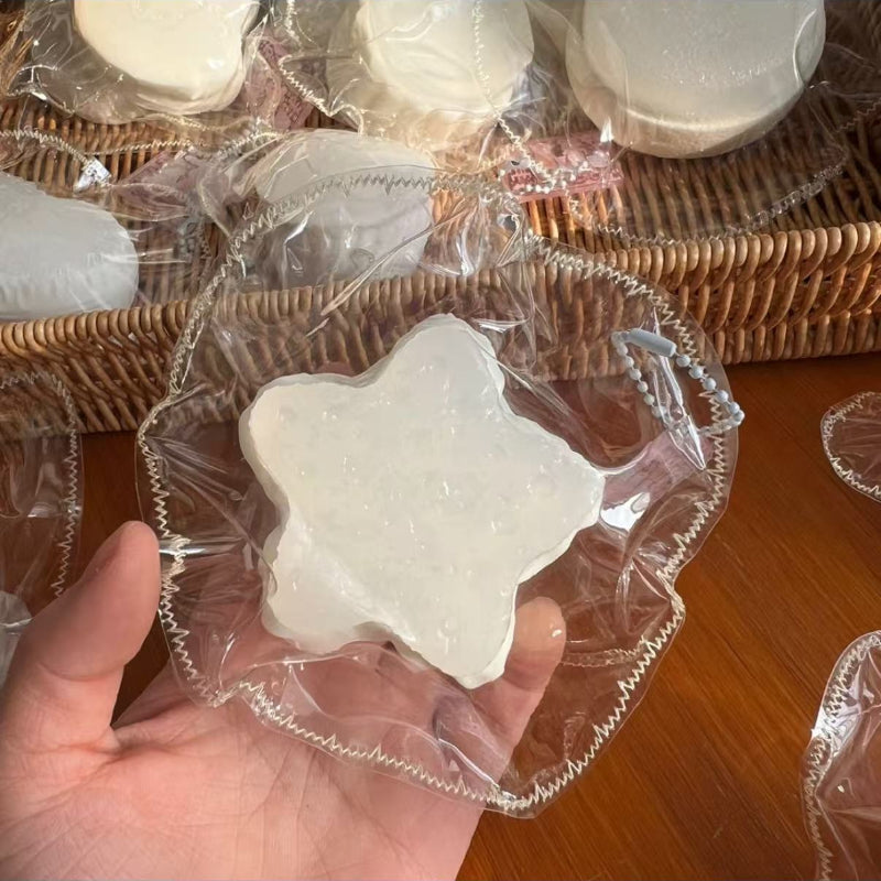 New Feeling Taba squishy( very sticky and very slow to rebound)