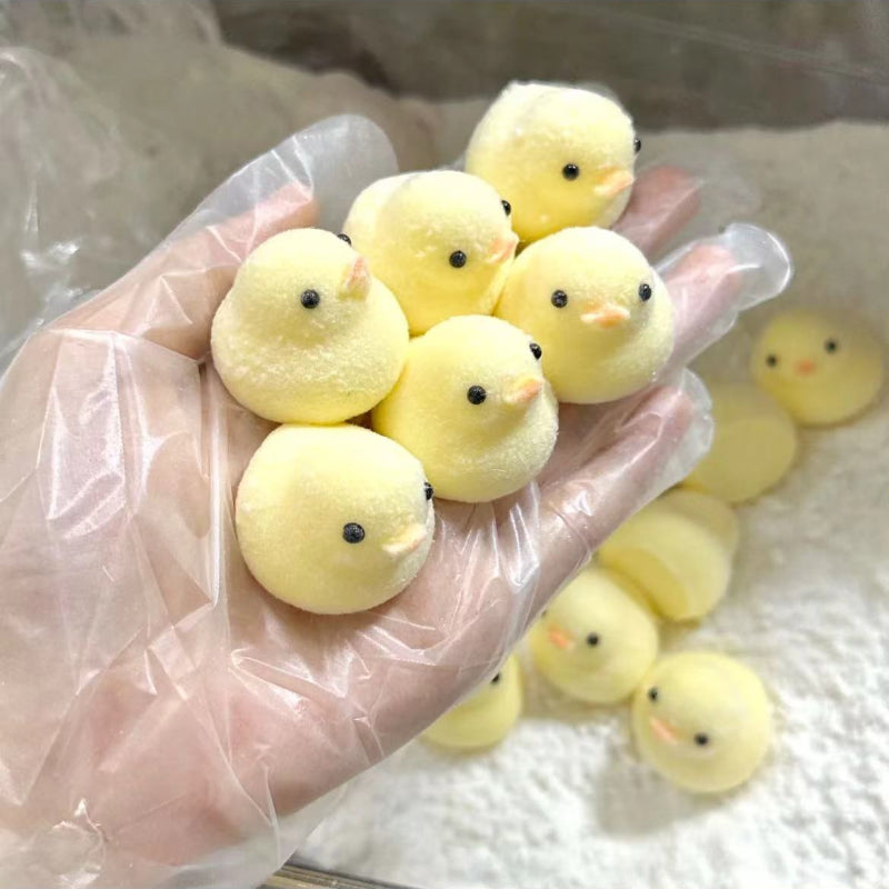1Pcs Handmade Silicone Squishy Mini Duckling