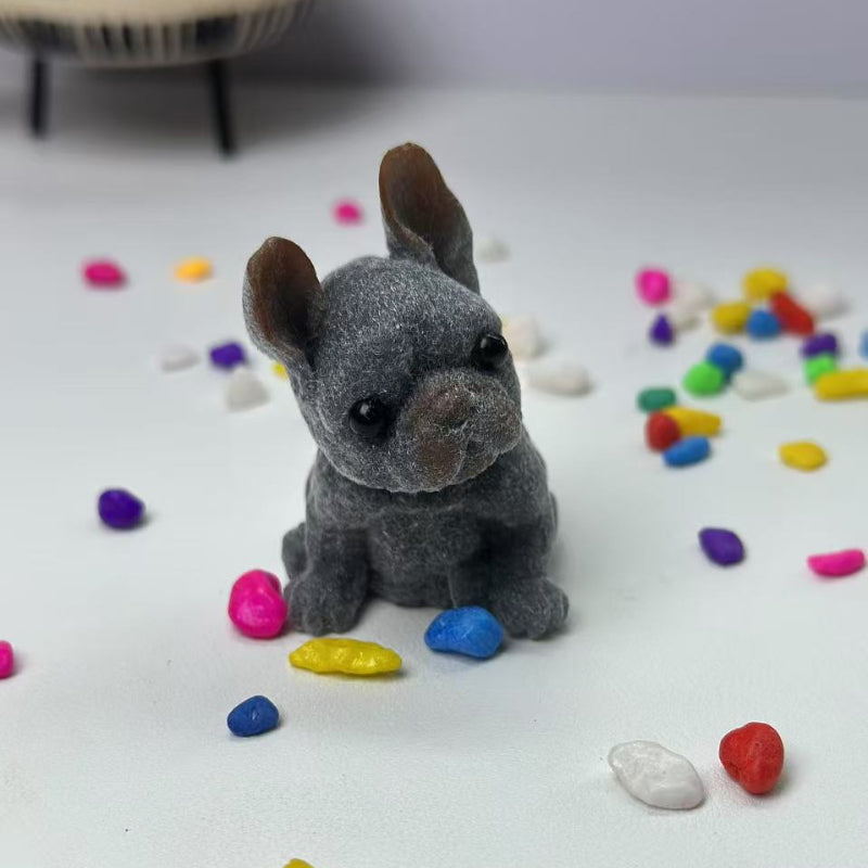 Handmade Silicone Tabab Squishy French Bulldog