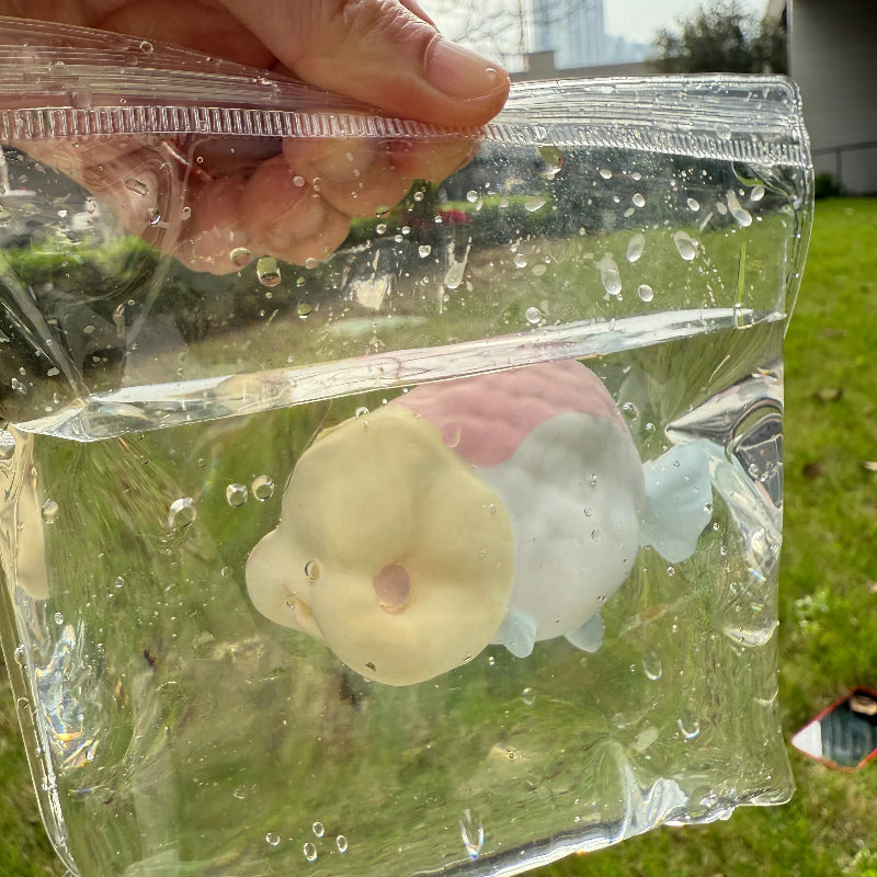 70g Ranchu Goldfish Taba Squishy Toy