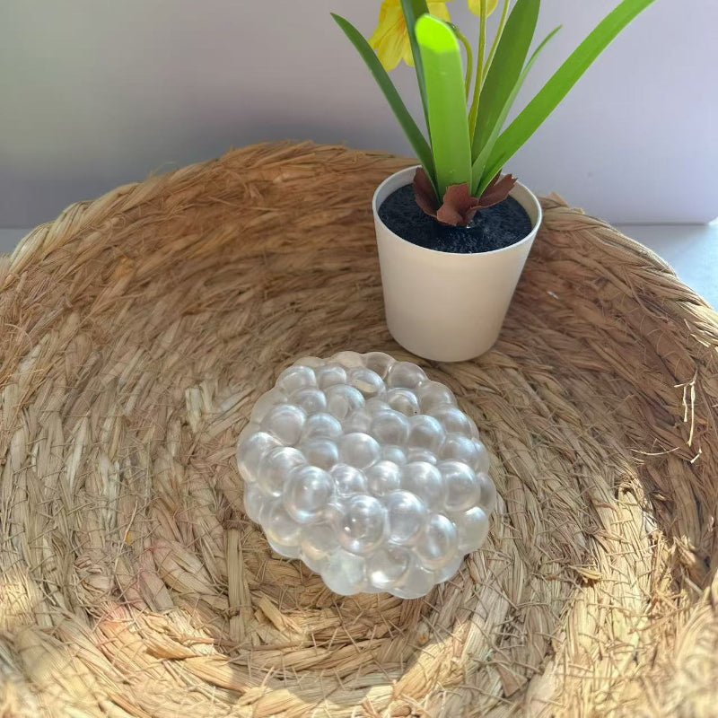 Transparent Noisy Beads Stress Balls ( Includes plastic tip syringe)