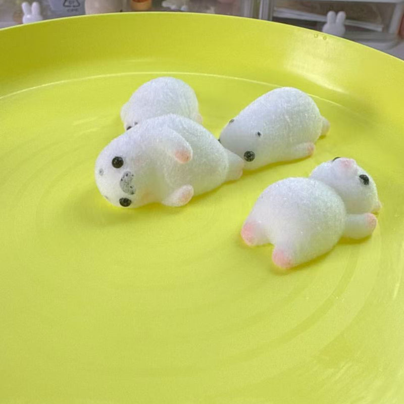 Handmade Silicone Tabab Squishy Teddy Mini Seal (Random Shape)