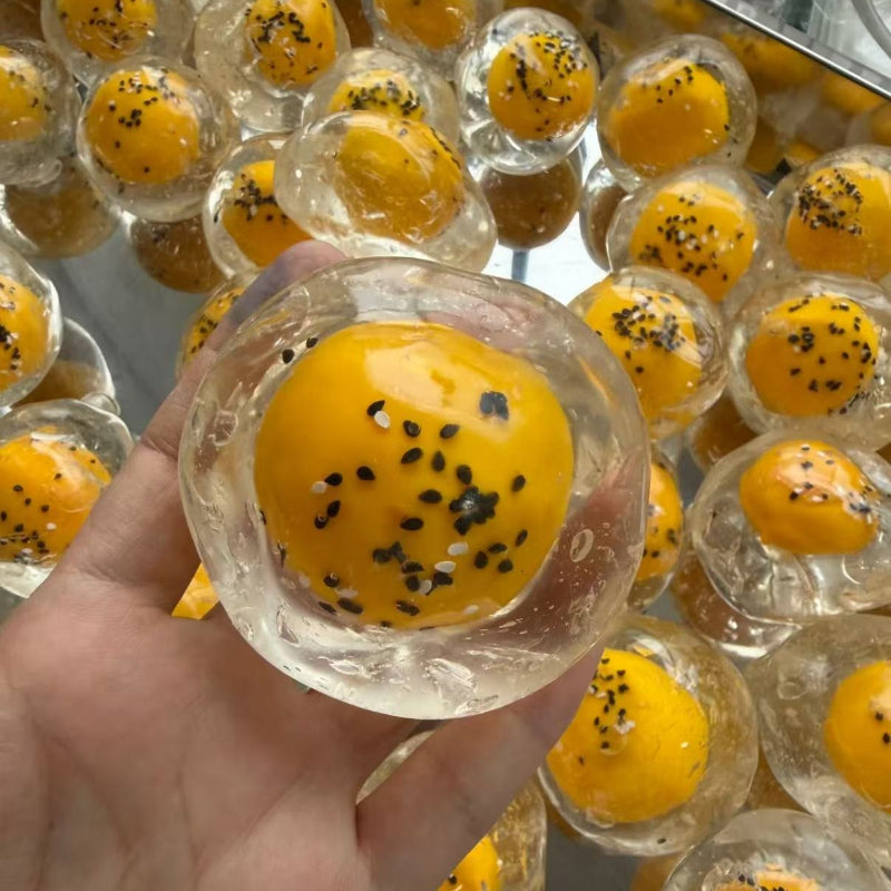 Cracking Wax Ball Yolk Stress Ball