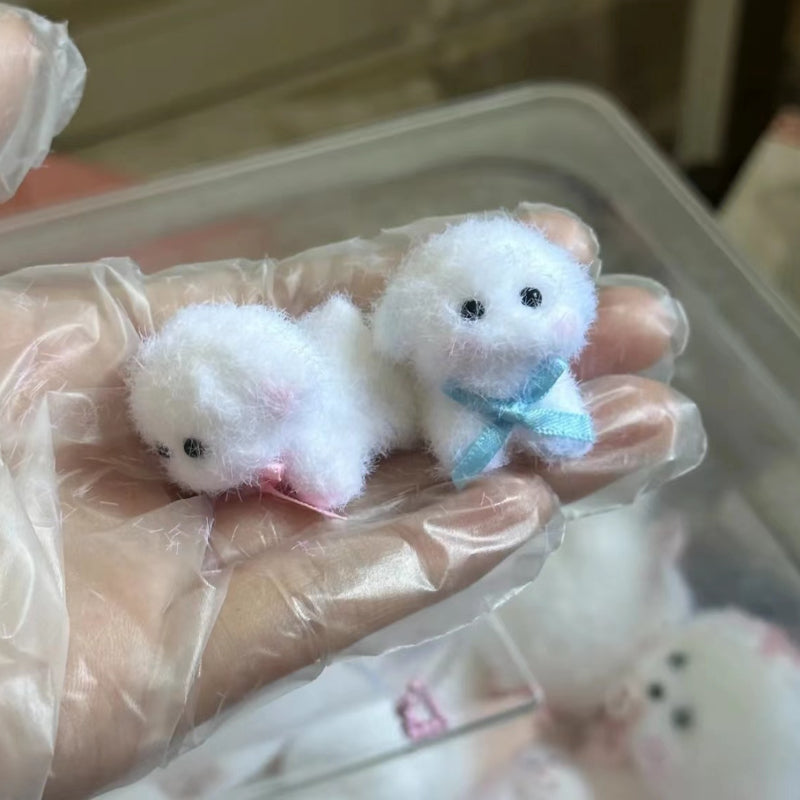 1Pcs Handmade Silicone Squishy Mini Puppy (Random Color)