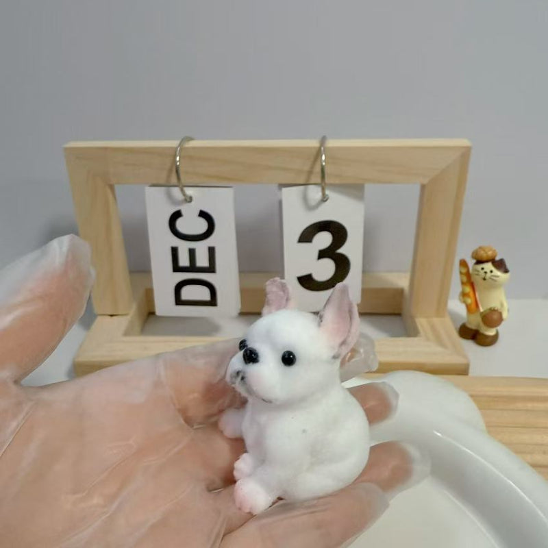 Handmade Silicone Tabab Squishy French Bulldog Puppy