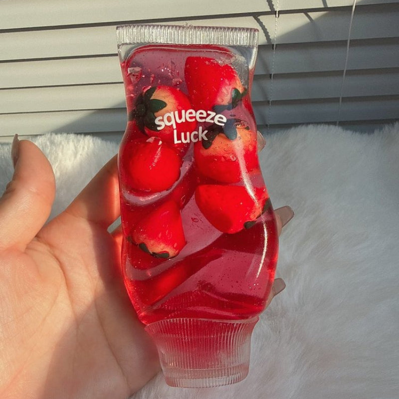 Strawberry Toothpaste(Strawberry decor is hard)