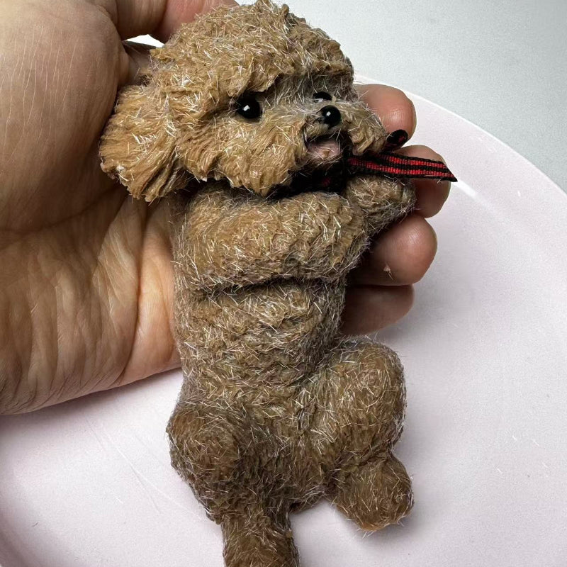 Handmade Silicone Tabab Squishy Poodle