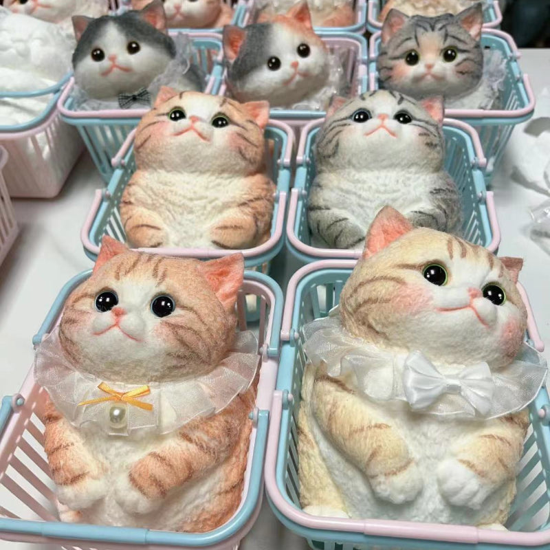 Handmade Silicone Squishy Customize Big Cat(Send Photos )