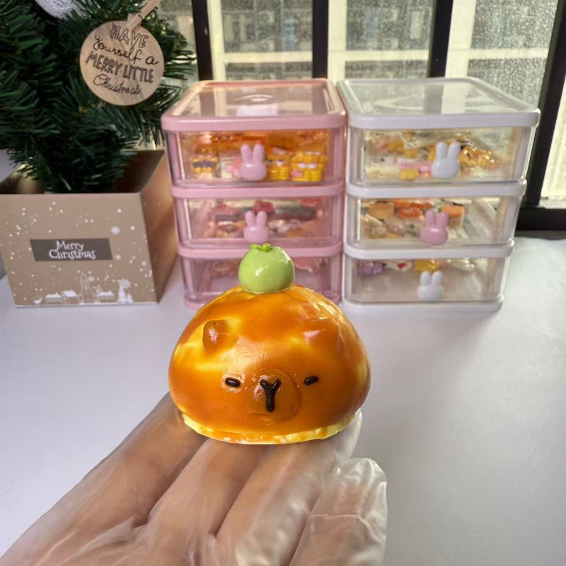 Handmade Silicone Tabab Squishy Capybara
