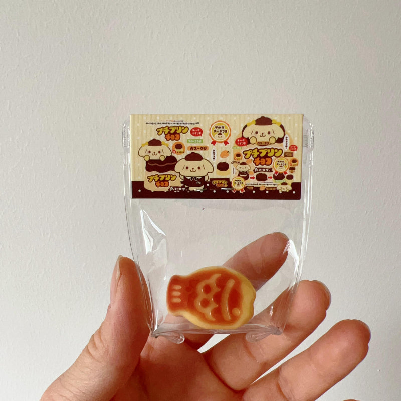 1Pcs Handmade Silicone Squishy Tiny Three Layers Taiyaki(Random color)