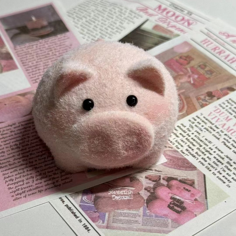 Handmade Silicone Squishy Rainbo Piggy
