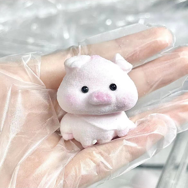 1Pcs Handmade Silicone Squishy Mini Piggy (Random Shape)