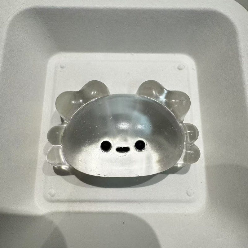Clear Crab Taba Squishy Toy