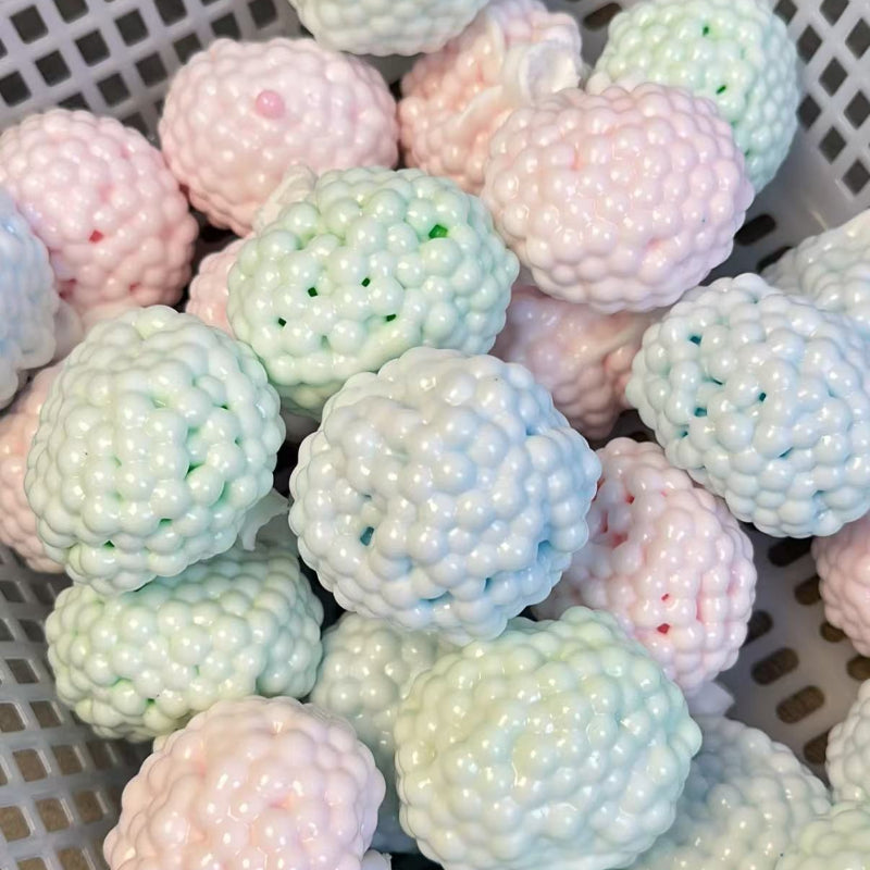 1PCS Coarse Sand Stress Ball (Includes plastic tip syringe)) Random Color