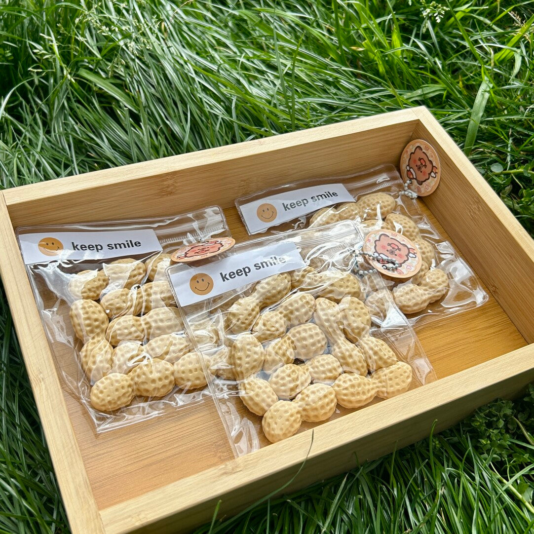 A bag of Peanuts Taba Squishy Toy