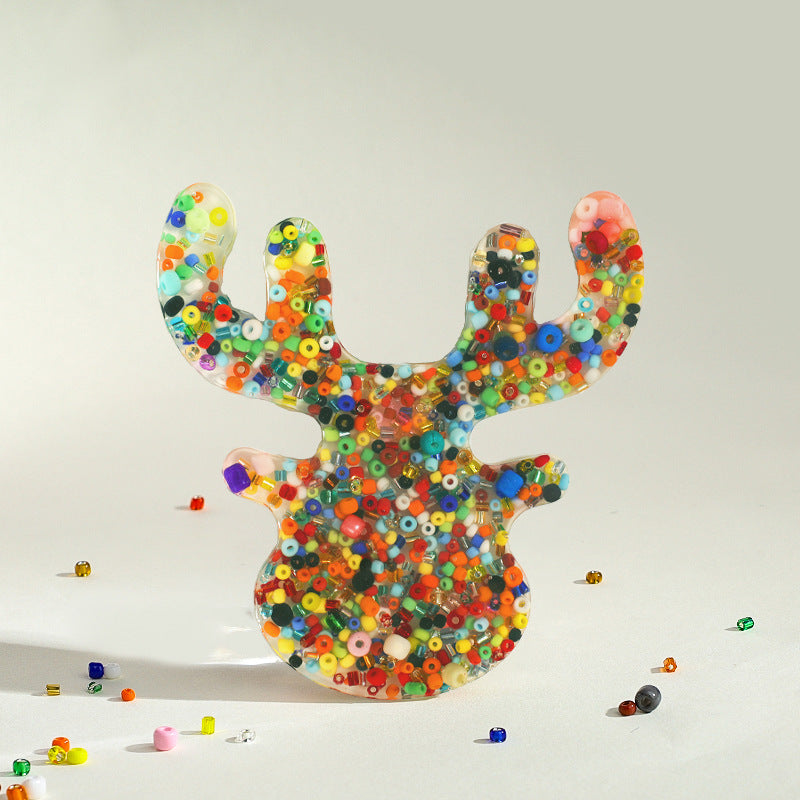 Christmas Beads Pimple Popper Picky Fidget Toys for Stress Relief (no water bead)