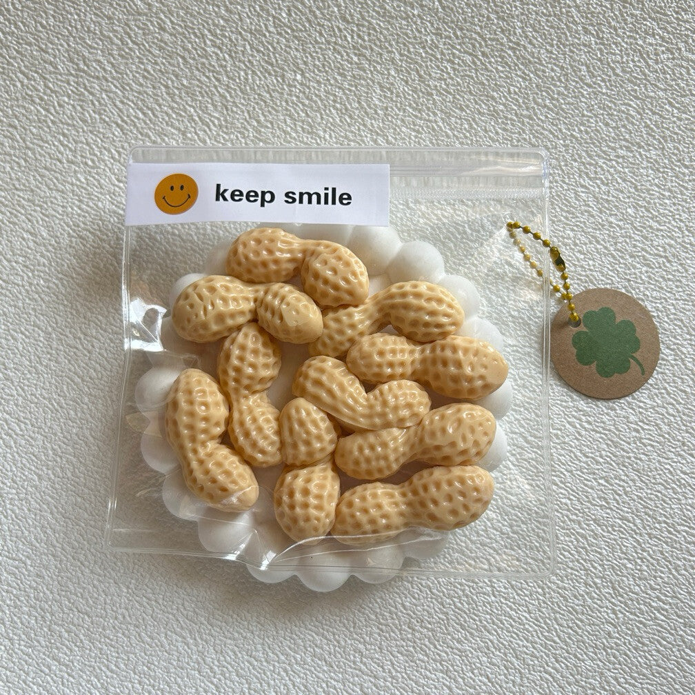 A bag of Peanuts Taba Squishy Toy