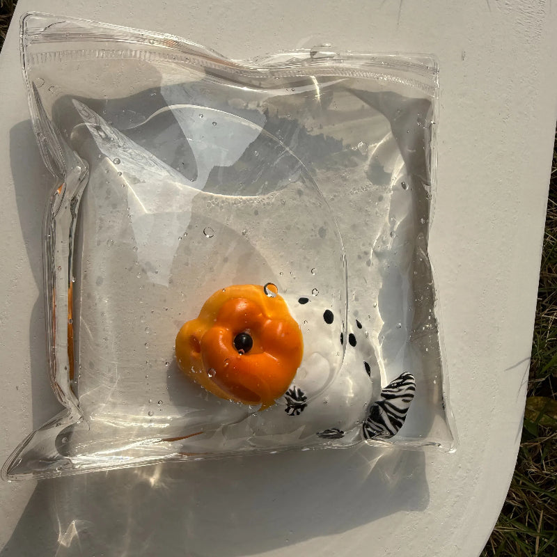 70g Ranchu Goldfish Taba Squishy Toy