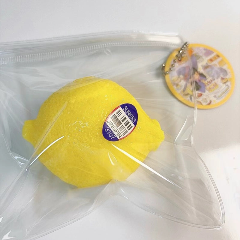Handmade Silicone Squishy Lemon