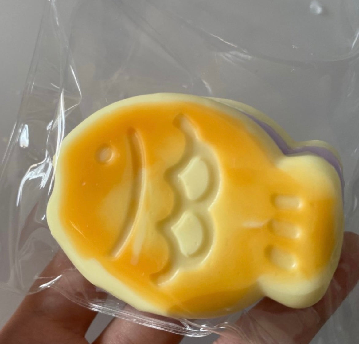 Handmade Silicone Squishy Three Layers Taiyaki