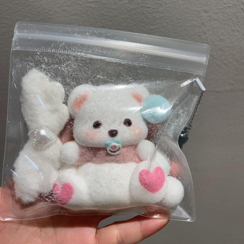 Handmade Silicone Little Bear Stress Relief Squishy Toy