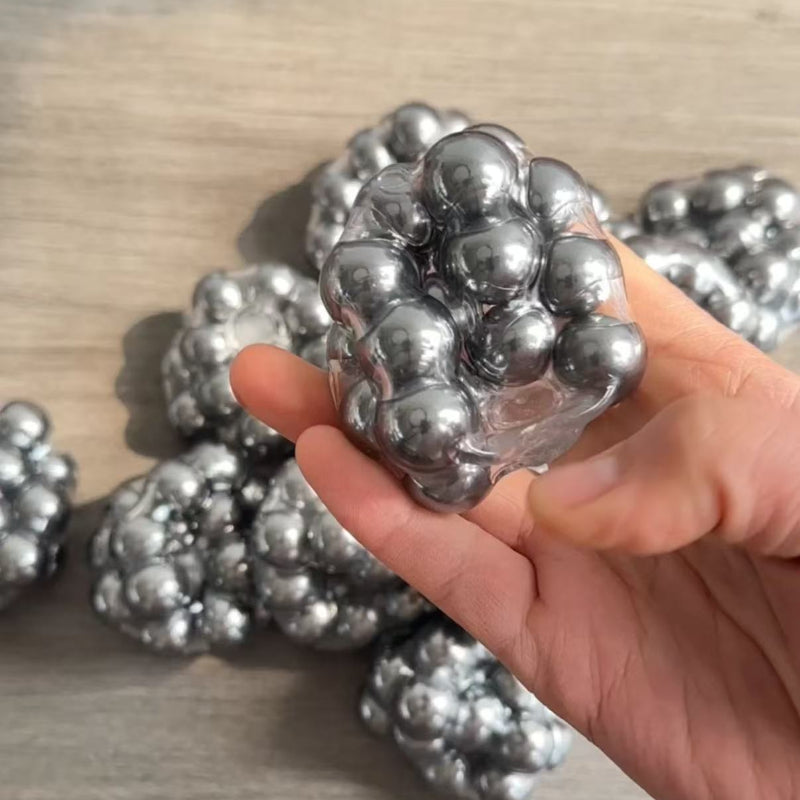 Steel Ball Stress Ball ( Includes plastic tip syringe)