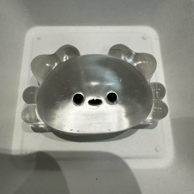 Clear Crab Taba Squishy Toy