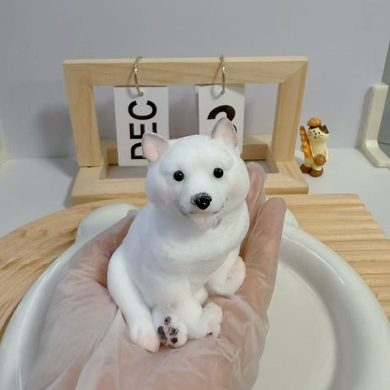 Handmade Silicone Tabab Squishy Shiba Inu Puppy