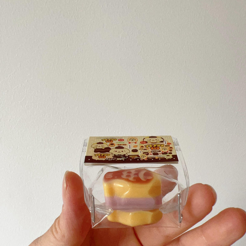 1Pcs Handmade Silicone Squishy Tiny Three Layers Taiyaki(Random color)