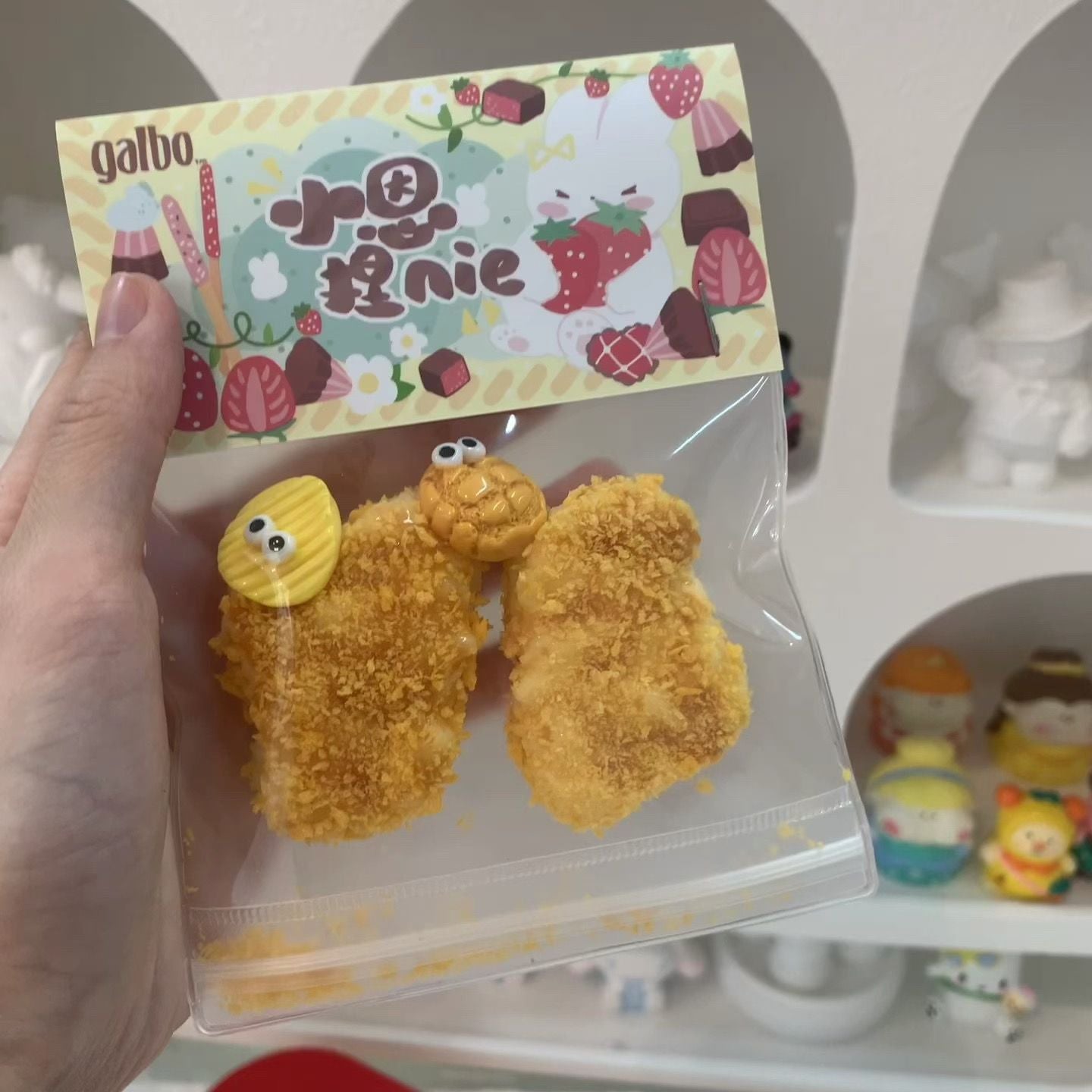 Handmade Silicone Artificial food Stress Relief Squishy Toy (Not Ediable)