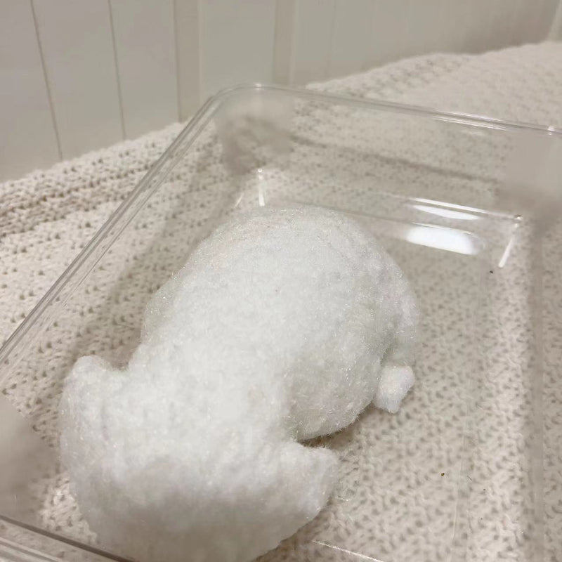 Handmade Silicone with fur Squishy Big Dog (Support customization)