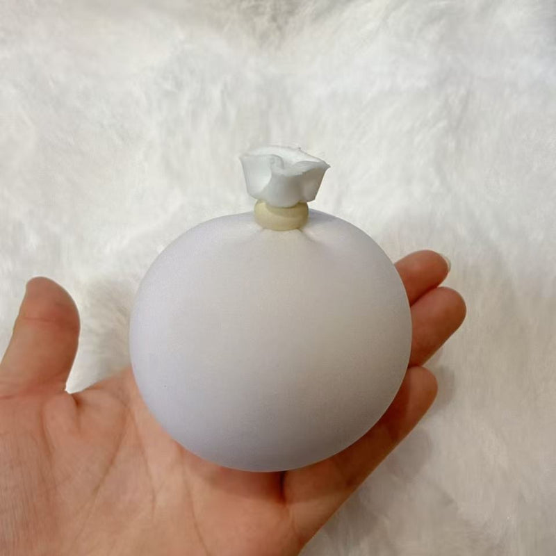Frosted Milk-Skin Mochi Stress Ball