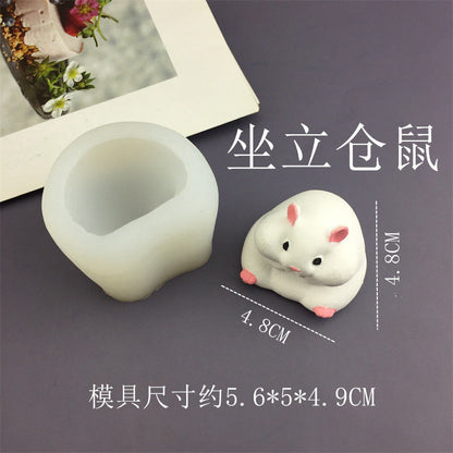 Hamster Mold for Making Squishy